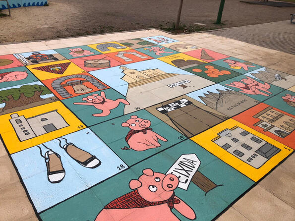 Joc de l'oca- Parc Jaume I (Betxí)