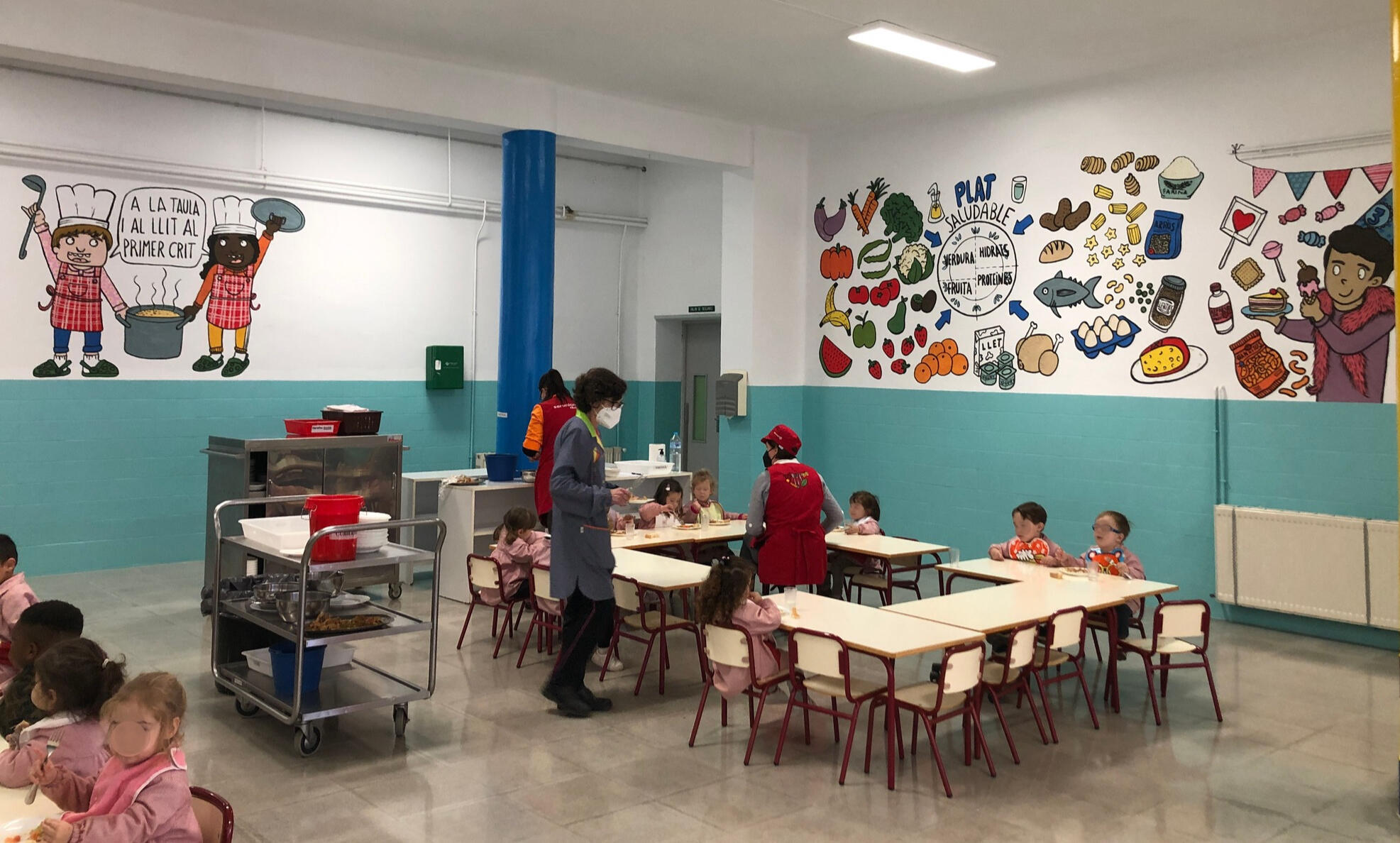 Renovació menjador CEIP Nuestra Señora de Lourdes (Castelló) Menjador Nàcher